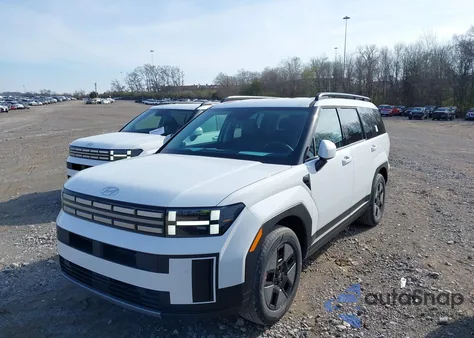 2026 Hyundai Santa Fe Hybrid Sel z USA, uszkodzony, nr VIN 5NMP2DG12TH103987